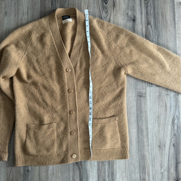 Vintage Brooks Brothers Camel Hair Cardigan - Picture 11 of 15